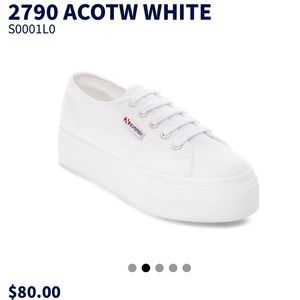 Superga platforms size 36